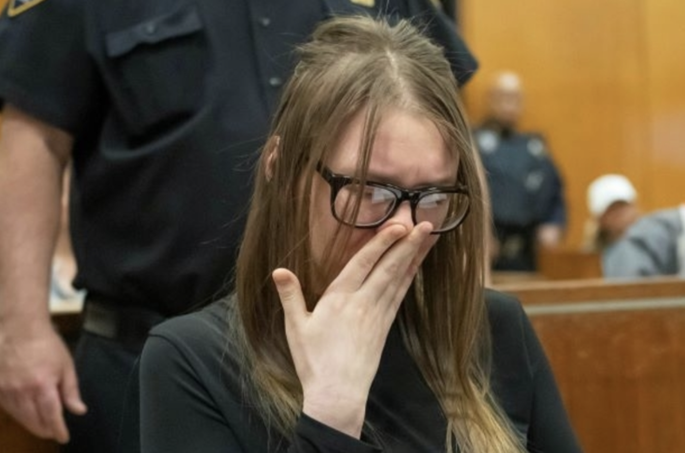 Anna Delvey following her sentencing in 2019
